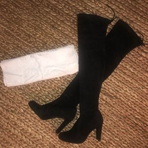 Stuart Weitzman Highland Over the Knee Boots Sz 9
